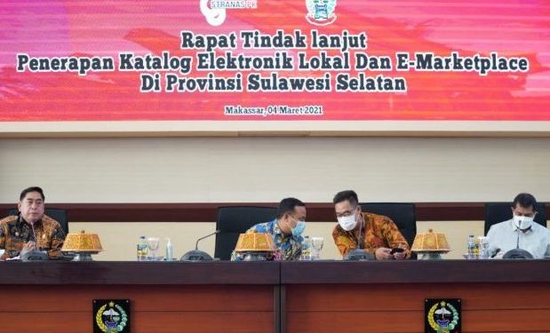 Pemprov Sulsel Terapkan E-Katalog Untuk Cegah Korupsi